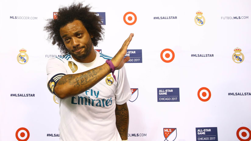 Marcelo after the MLS All-Star Game, August 2, 2017