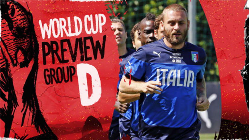 World Cup 2014 Group D preview