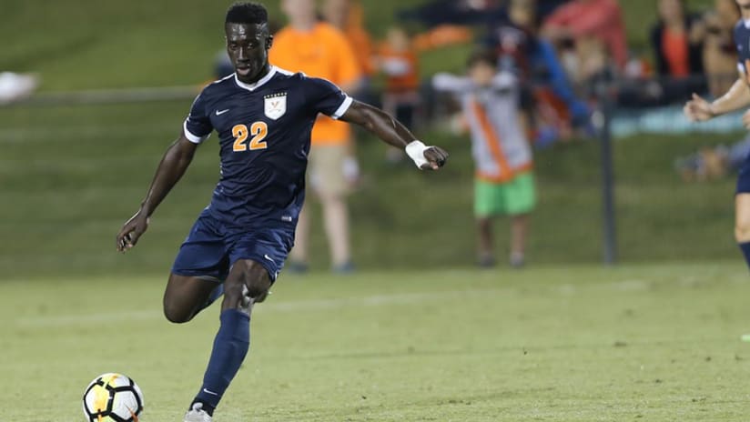 Jean-Christophe Koffi - at University of Virginia - DC United academy product