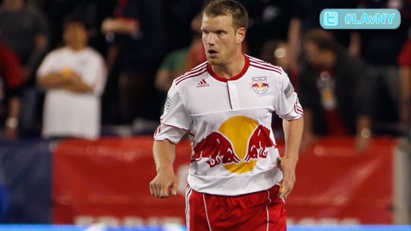 New York midfielder Teemu Tainio could be ruled out of Saturday's match vs. the LA Galaxy.