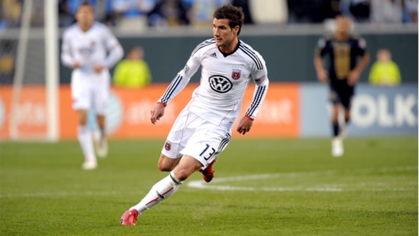 DC United, with Pontius (pictured) and Quaranta healthy again, aim to build momentum by beating Chivas USA on Saturday.