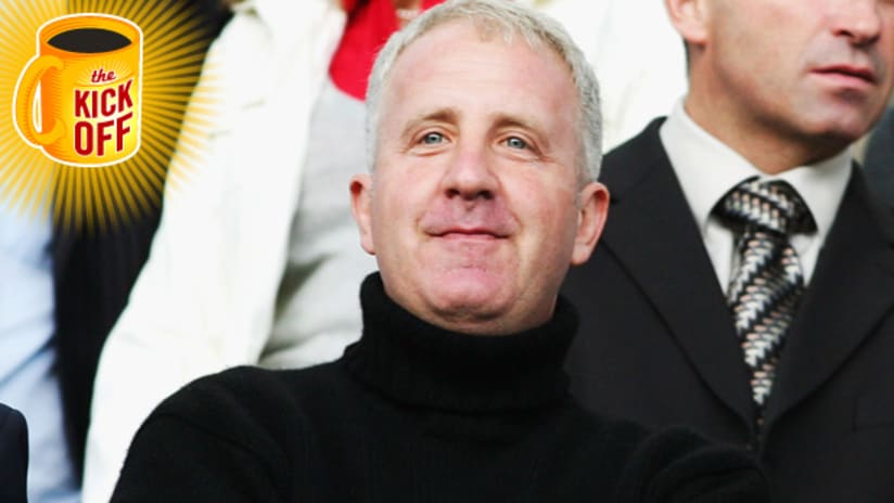 Still no word from Aston Villa owner whether Randy Lerner (pictured) whether Bob Bradley is on his shortlist.
