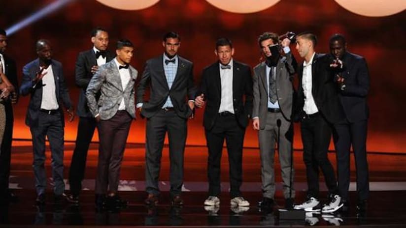 USMNT honored for Best Moment at 2014 ESPYS