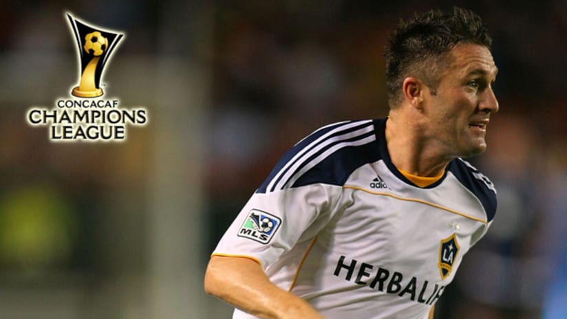 Robbie Keane in CCL action