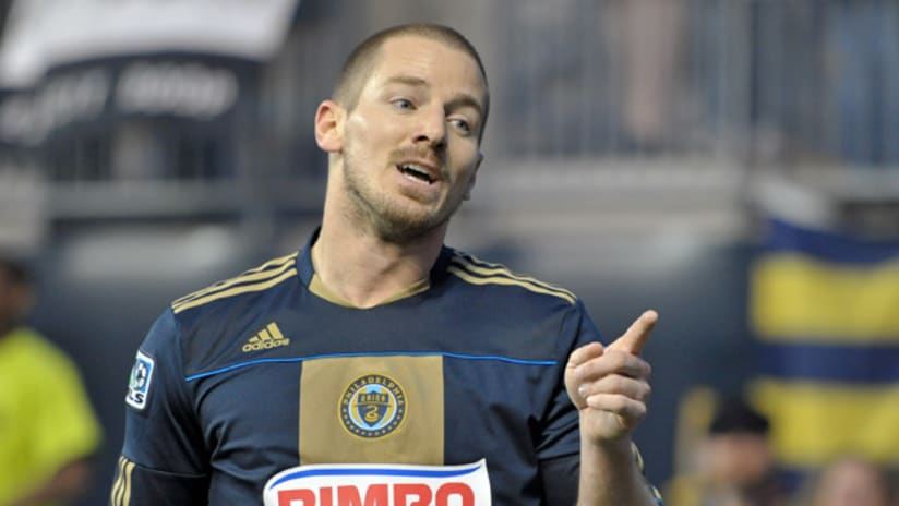 The Philadelphia Union's Jordan Harvey has reluctantly accepted his red card suspension.