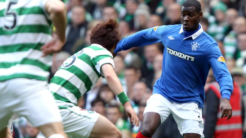 Maurice Edu notched an assist for the Rangers in their 3-1 victory in the Old Firm rivalry.