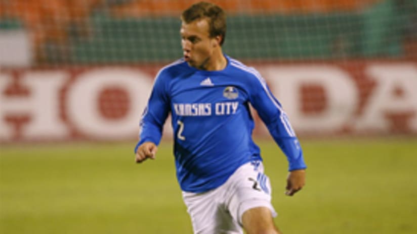 Michael Harrington was the Kansas City's first round pick in the 2007 MLS SuperDraft.