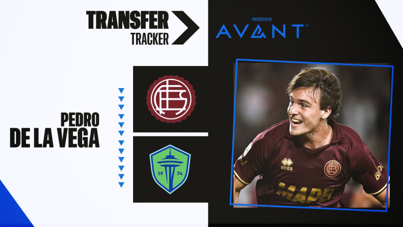 Pedro de la Vega - Lanus to Seattle Sounders - transfer