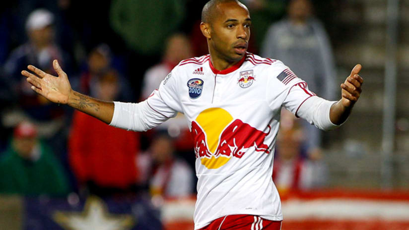 Thierry Henry and New York have struggled to find the net.