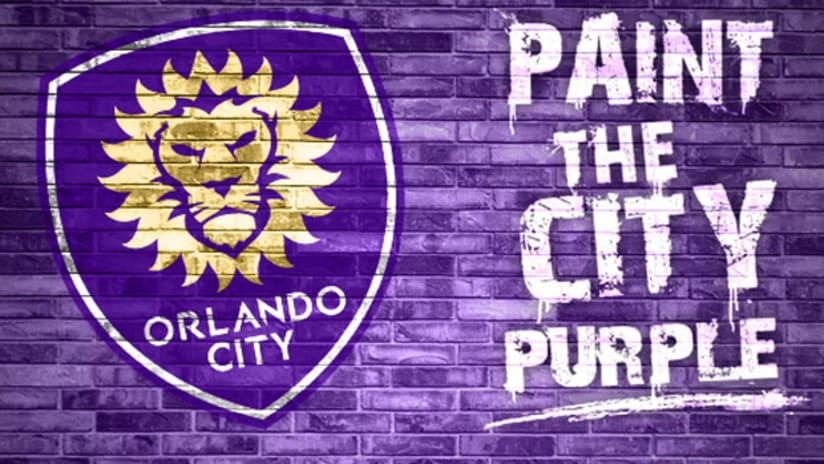 OCSC paint it purple with new logo