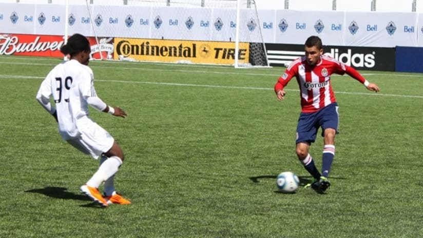 Chivas USA's reserves tied Vancouver 1-1 on Monday