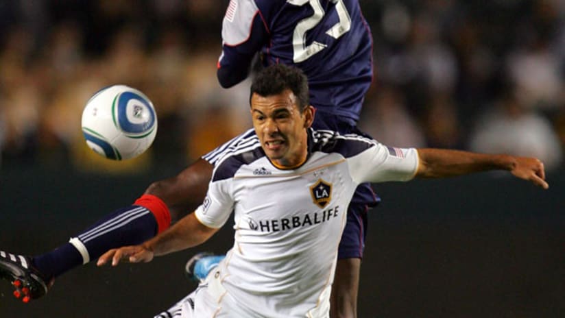 Juninho is one of a trio of Brazilian youngsters on loan to the Galaxy.