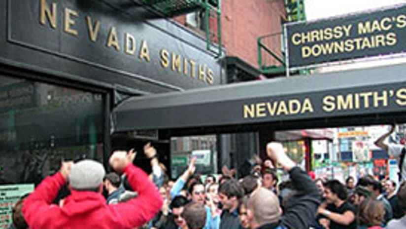 Come to Nevada Smith's to watch the MetroStars take on the New England Revolution.