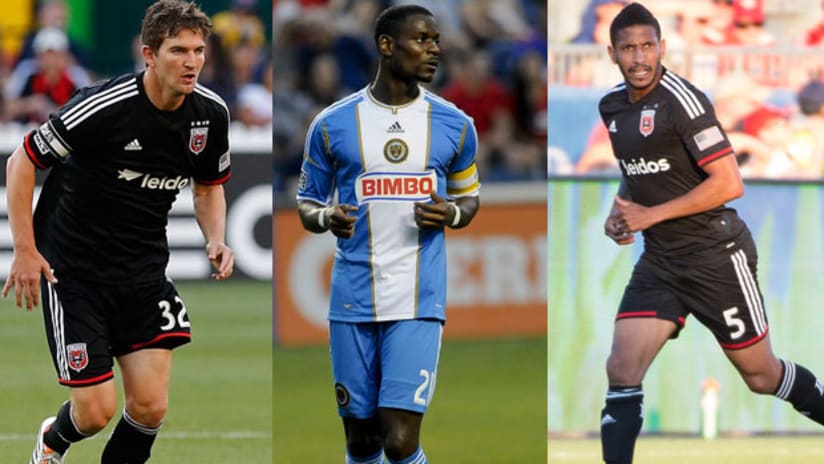 Bobby Boswell (DC United), Maurice Edu (Philadelphia Union), Sean Franklin (DC United) were all added to the MLS All-Star team.