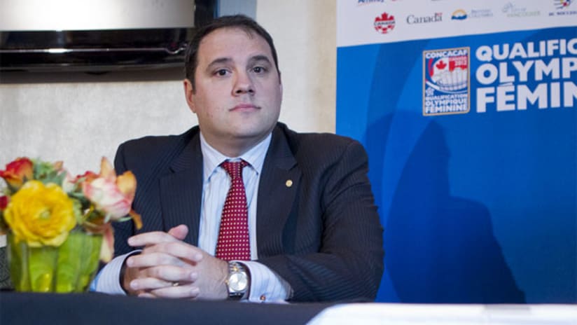 Victor Montagliani was elected president of the Canadian Soccer Association.