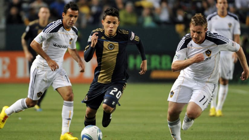 The Galaxy beat the Union twice in 2010.