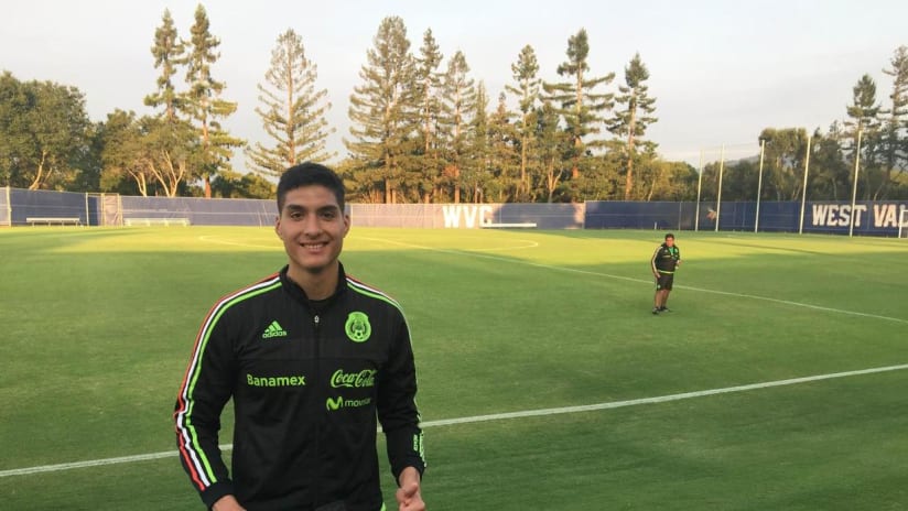Christian Herrera - Mexico U-20 national team - former Real Salt Lake Academy