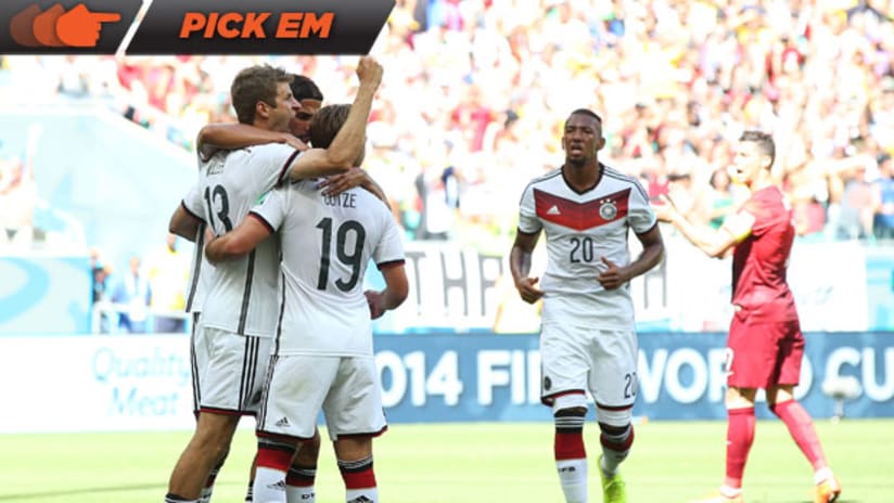 Germany celebrating Pick 'Em