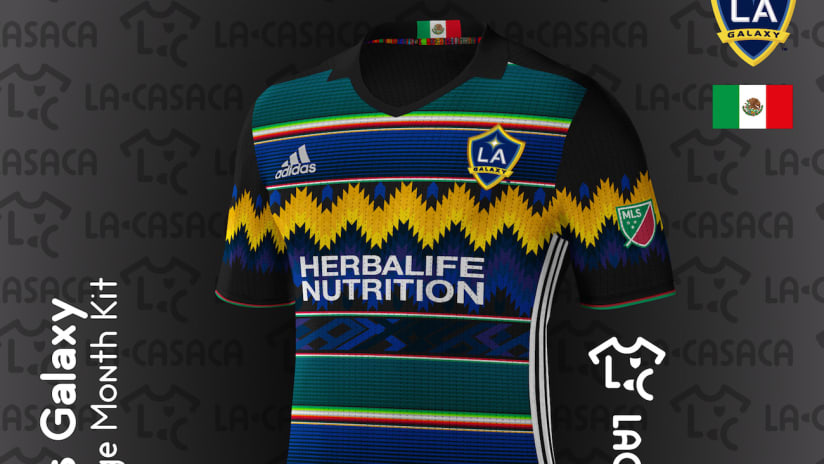 La Casaca Hispanic Heritage Month LA Galaxy jersey
