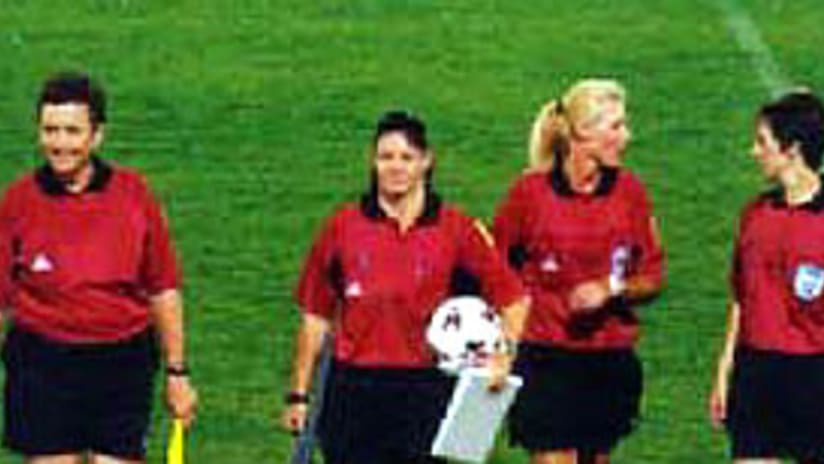 The Illinois Women's Soccer League is hosting its annual all-female referee clinic.