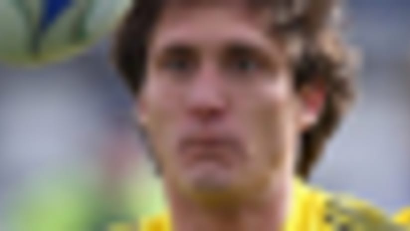 Guillermo Barros Schelotto scored the Crew's first of four goals on Saturday vs. Chivas USA.