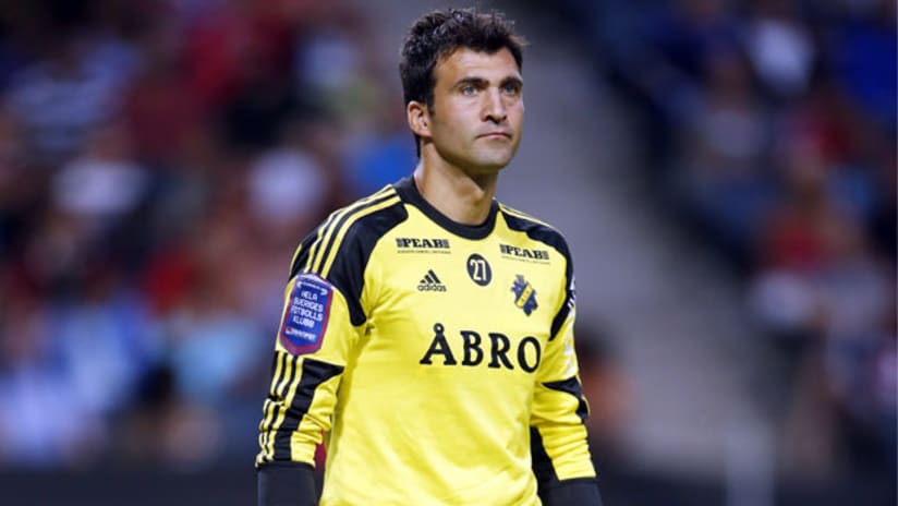 AIK's Kenny Stamatopoulos