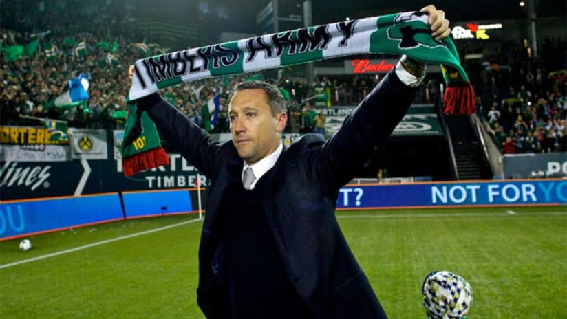 Portland coach Caleb Porter after the Timbers' win over Seattle