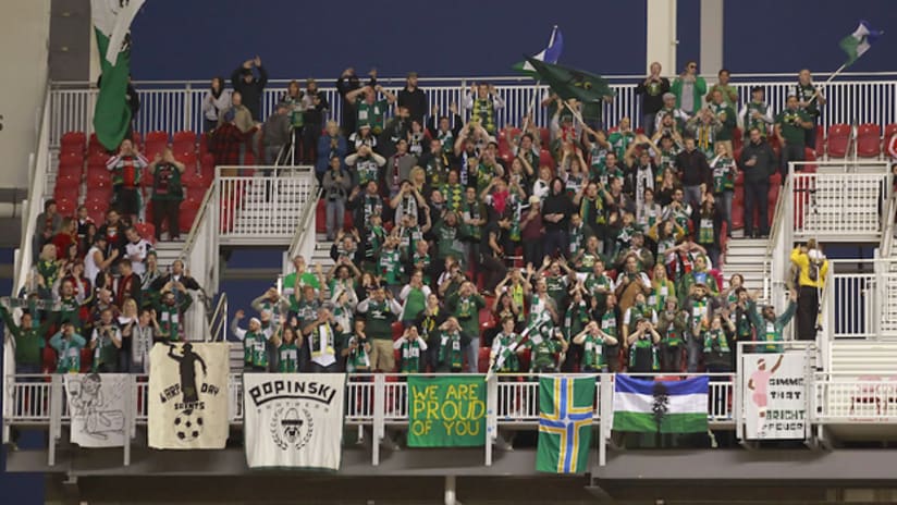 MLS traveling support goes the distance -