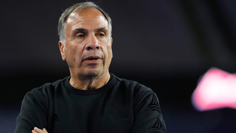 Bruce Arena - New England Revolution - arms folded