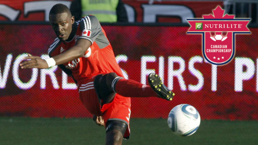 Dicoy Williams and Toronto host Vancouver in the second leg of the NCC.