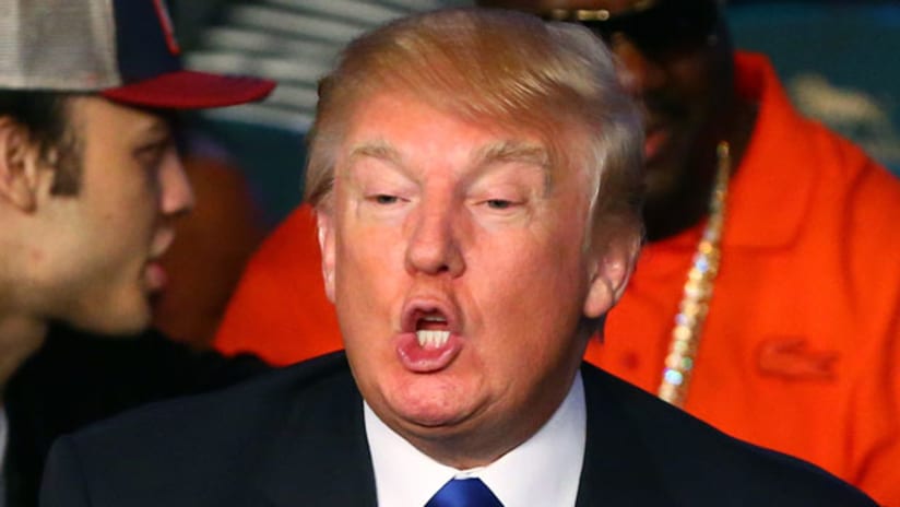 Donald Trump's face