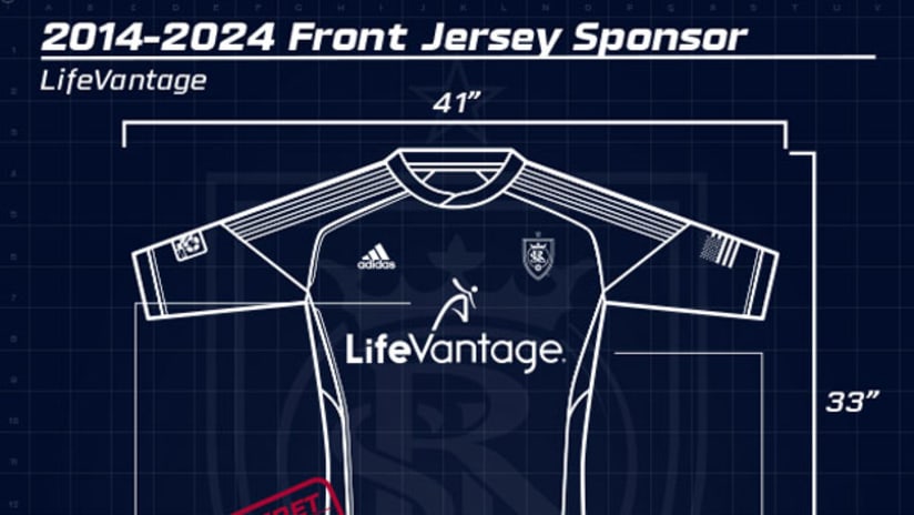 Real Salt Lake 2014 jersey mock-up with new sponsor LifeVantage