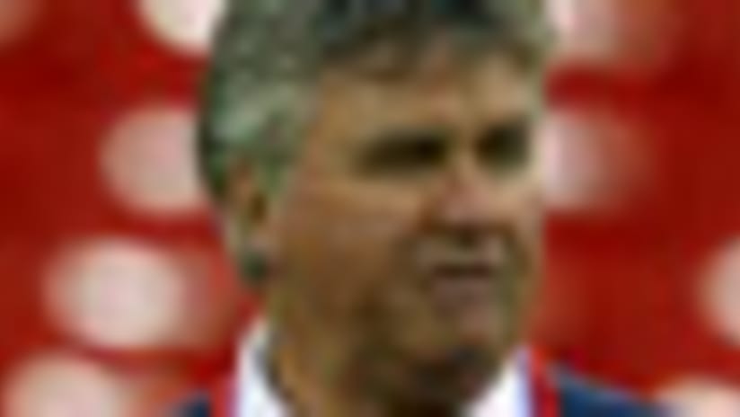 With their Euro 2008 hopes on the line, Guus Hiddink doesn't want Russia giving anything away to England.