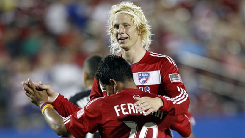 Brek Shea and FC Dallas have been recently working on finishing in the final third.