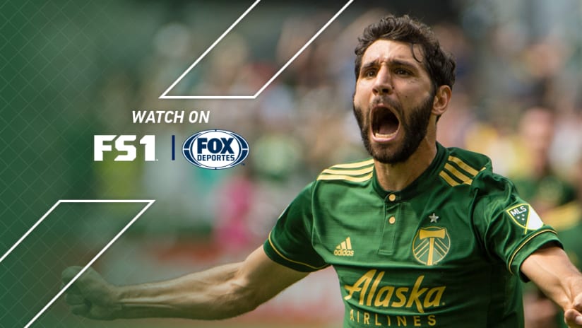 FS1 + FOX Deportes: Diego Valeri - Portland Timbers - celebrates a goal