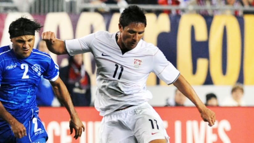 Brian Ching has 44 caps for the US national team.
