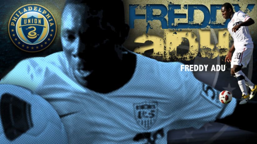 Freddy Adu has joined the Philadelphia Union.