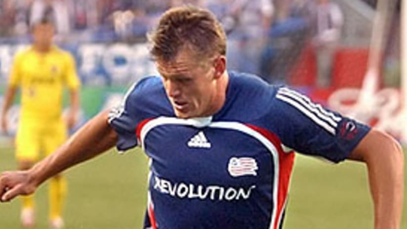 Revolution forward Adam Cristman has had a bright start to his MLS career.