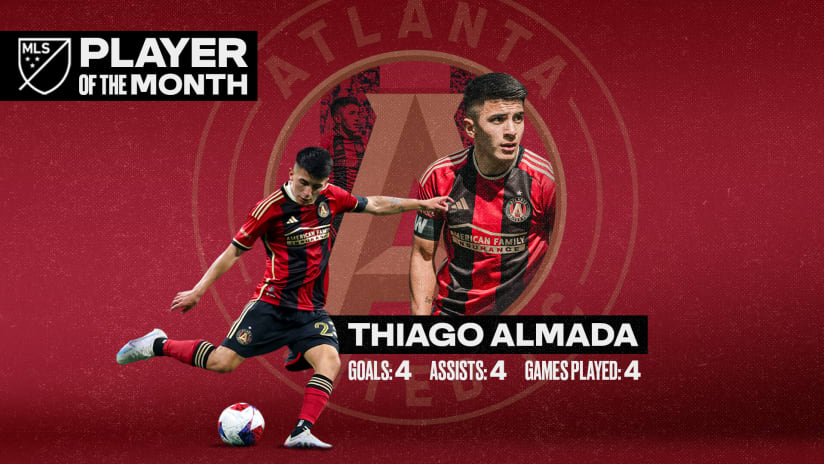 Atlanta United star Thiago Almada named MLS Player of the Month
