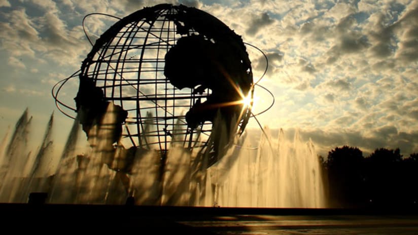 Flushing Meadows in Queens