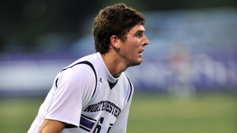 Northwestern defender/midfielder and former Chicago Fire Academy product Chris Ritter