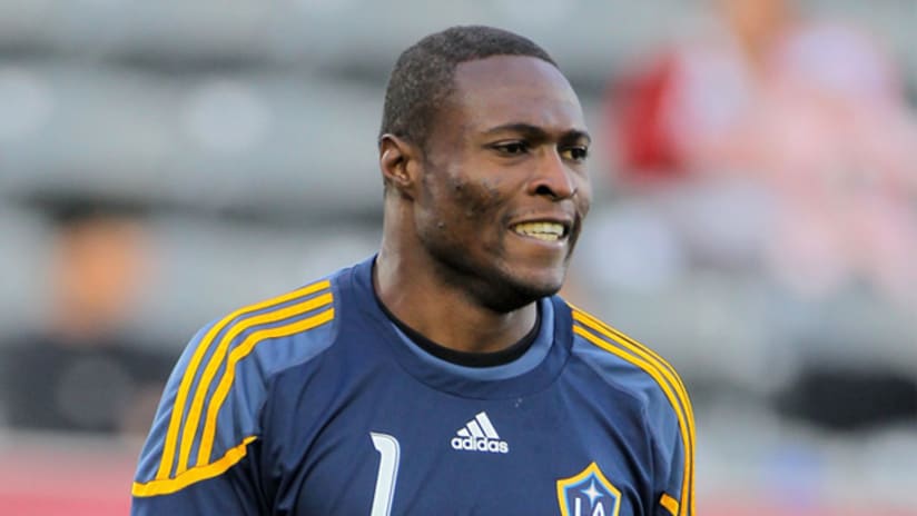 Galaxy goalkeeper Donovan Ricketts earned the NAPA Save of the Week in the team's win over Columbus.