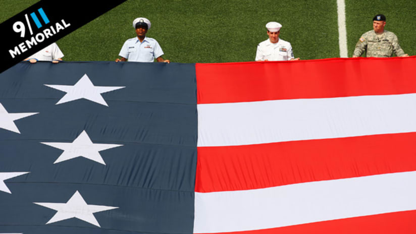 9/11 - US flag