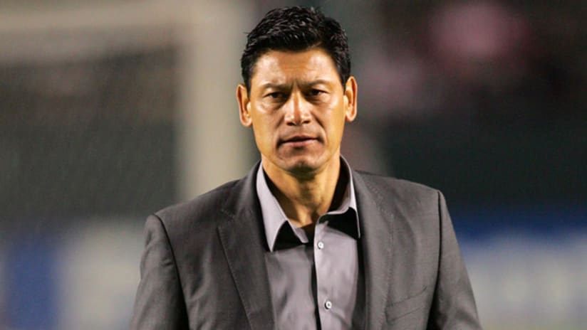 Chivas USA head coach Martín Vásquez