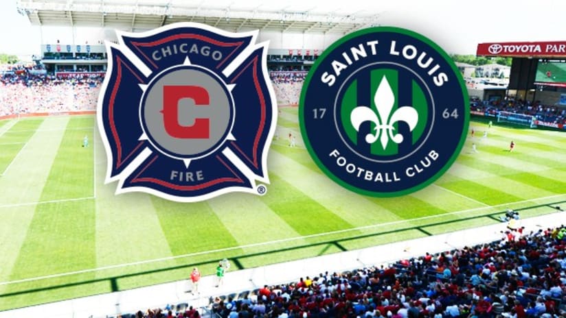 Chicago Fire and St. Louis logos