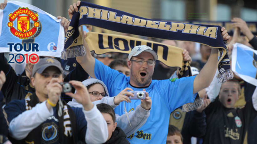 Philadelphia welcomes Man Utd for the third time -- but the city has its own MLS team for this visit.