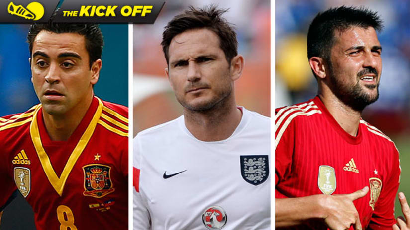Kick Off: Xavi, Lampard, Villa