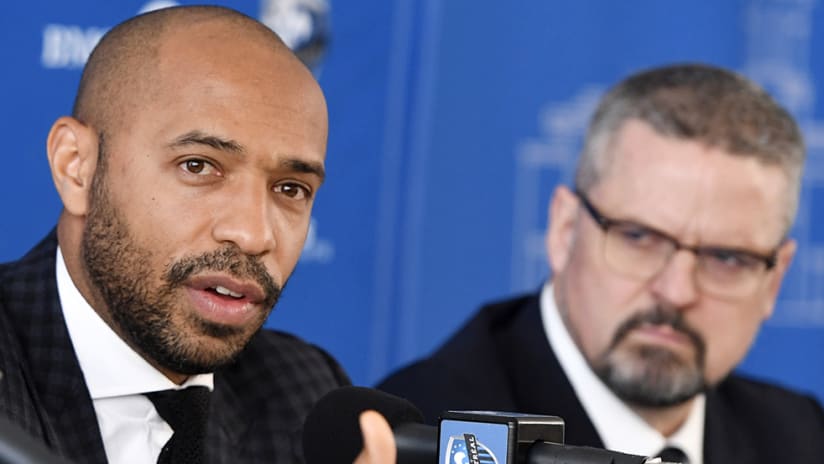 Thierry Henry - Montreal Impact - press conference