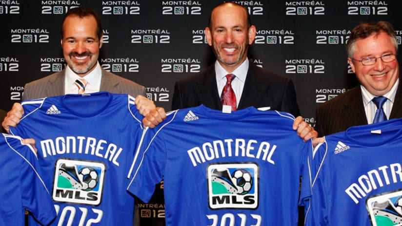 Montreal Impact will be the 19th MLS team in 2012.