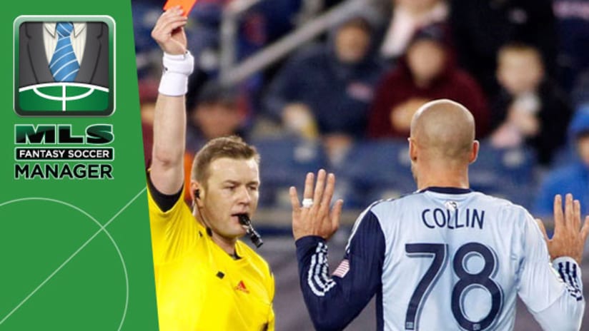 Aurelien Collin, red card, MLS Fantasy
